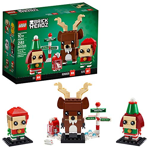 Foto 2 pulgar | Venta Internacional - Lego Brickheadz Reindeer, Elf Y Elfie 40353 Toy De Construcción, Nuevo 2020 (281 Piezas)