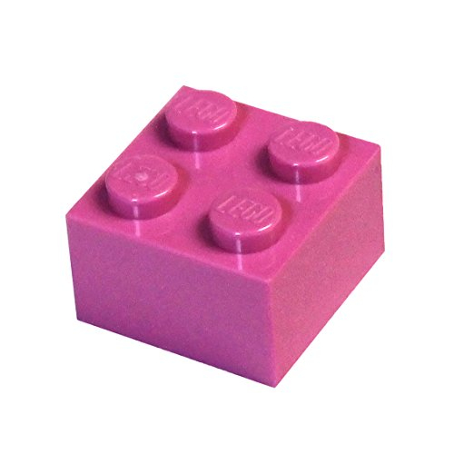 Foto 2 pulgar | Venta Internacional - Lego Partes Y Piezas: Rosa Oscuro (morado Brillante) 2x2 Ladrillo X20