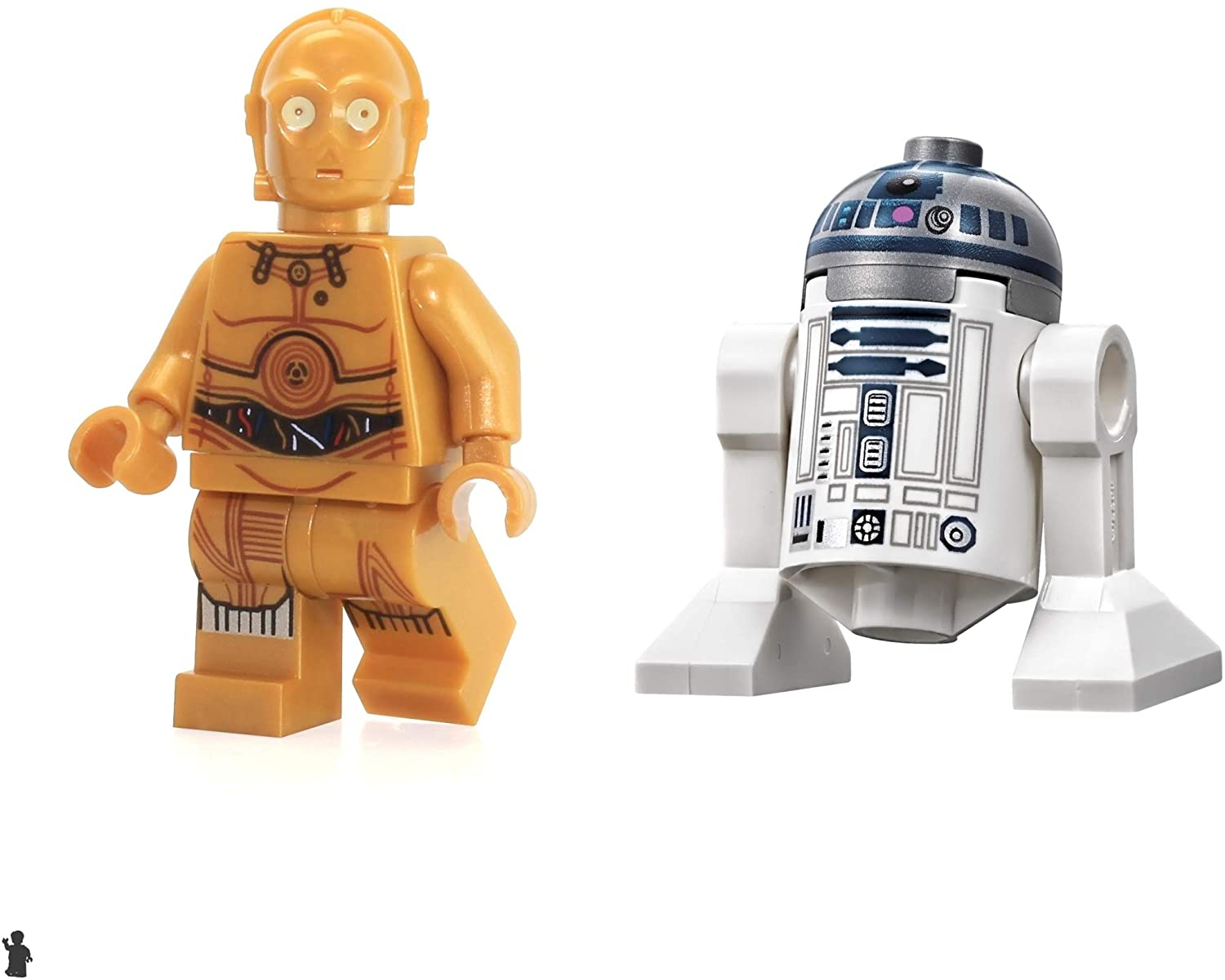 Foto 2 pulgar | Venta Internacional-  Lego Star Wars Minifigure Droids - C -3po Y R2 -d2 (75136)