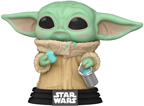 Foto 3 pulgar | Venta Internacional - ¡funko Pop! Mandalorian - El Niño, Grogu Con Galleta Enriqueada Con Protector Pop Ecotek