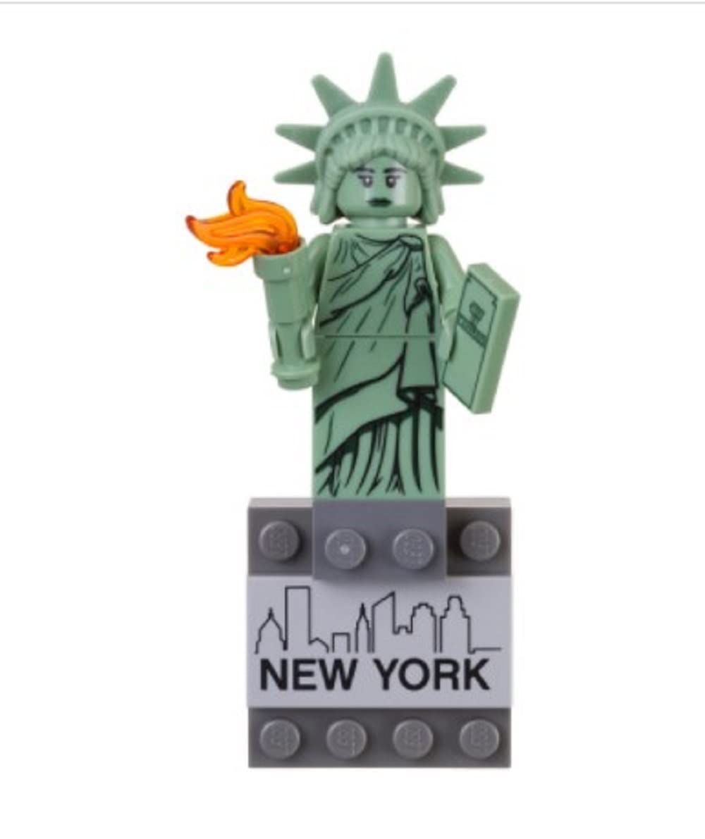 Foto 2 pulgar | Venta Internacional - Lego 853600 Imán Estatua De La Libertad Nueva York 2016 Raro