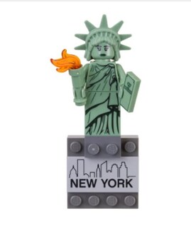 Foto 1 | Venta Internacional - Lego 853600 Imán Estatua De La Libertad Nueva York 2016 Raro