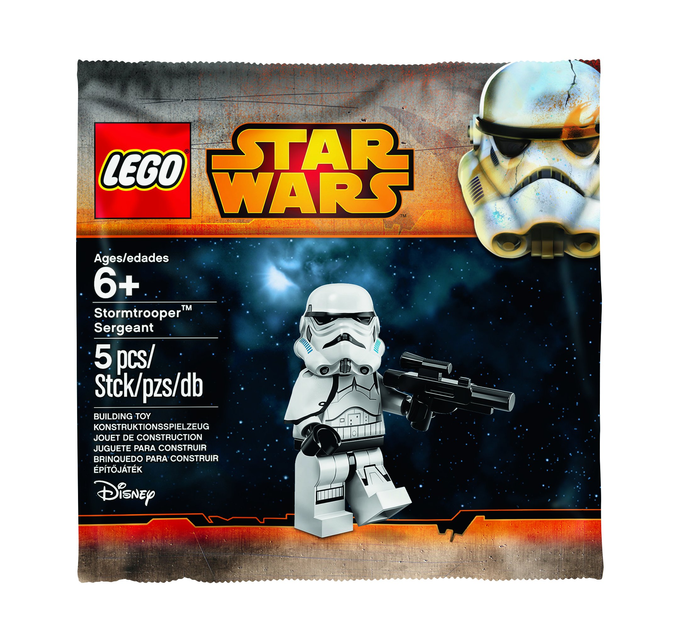 Foto 2 pulgar | Venta Internacional - Lego, Star Wars, Sargento Stormtrooper Minifigura Embolsada
