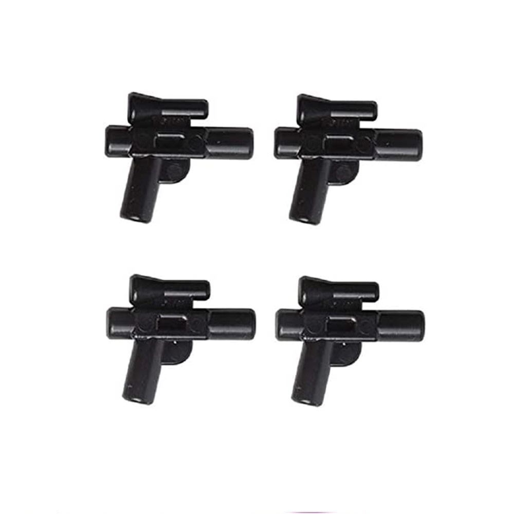 Venta Internacional - Lego Star Wars: 4 Lanzadores Pequeños - Negras - Para Minifigs