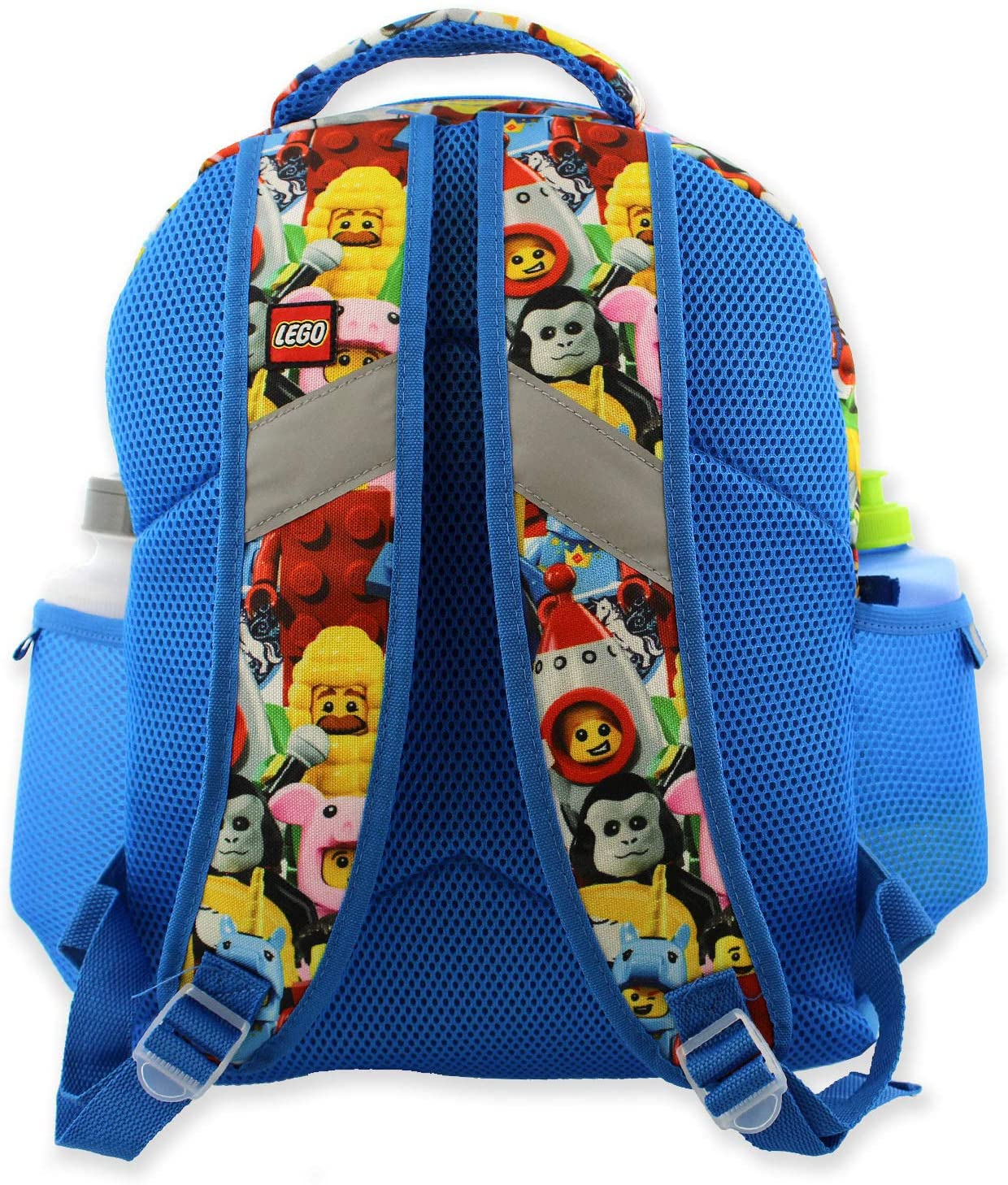 Foto 4 pulgar | Venta Internacional- Mochila Escolar De Lego Minifiguras Para Niños Y Niñas 16'' (talla Única, Lego Minifiguras)