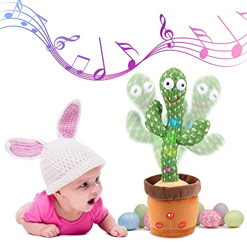 Foto 2 pulgar | Venta Internacional - Cactus Bailarin Para Bebés Y Niños, Graba, Imita Y Canta, Con Luces Led