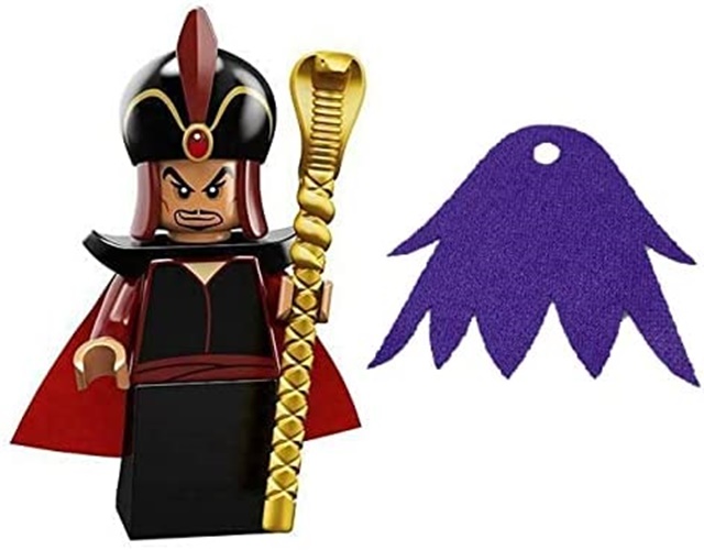 Foto 2 pulgar | Venta Internacional - Lego Disney Series 2: Minifigura De Jafar Con Capa Lego Morada Adicional (71024)