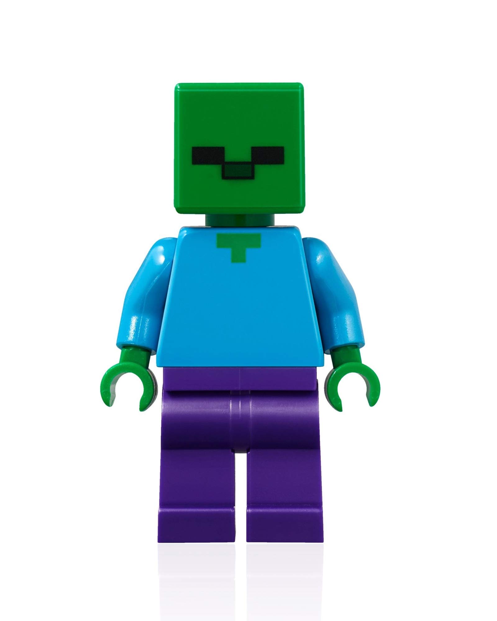 Foto 2 pulgar | Venta Internacional - Lego Minecraft Minifigure Zombie