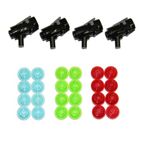 Venta Internacional - Piezas Y Piezas Lego: Black Stud Shooter Blaster Con Munición X4 $438