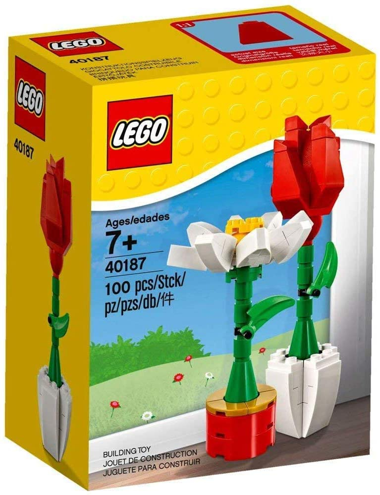 Foto 2 pulgar | Venta Internacional - Lego Flower Display (40187) 100 Piece Set