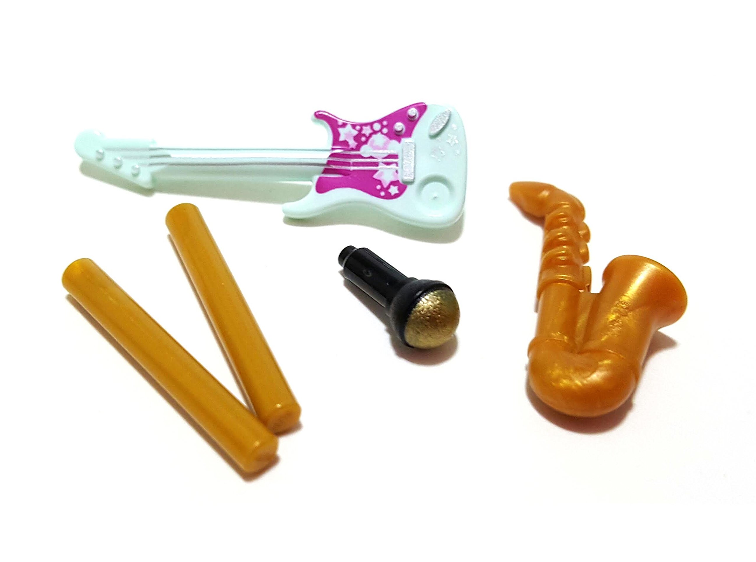 Foto 1 | Venta Internacional - Lego Music Minifigue Kit De Accesorios: Guitarra, Saxofón, Micrófono, Baquetas