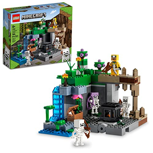 Foto 2 pulgar | Venta Internacional - Lego Minecraft The Skeleton Dungeon 364 Piezas
