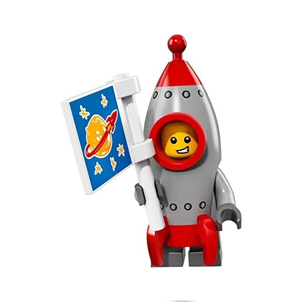 Foto 2 pulgar | Venta Internacional - Minifigura Coleccionable Lego Serie 17 - Rocket Boy (71018)