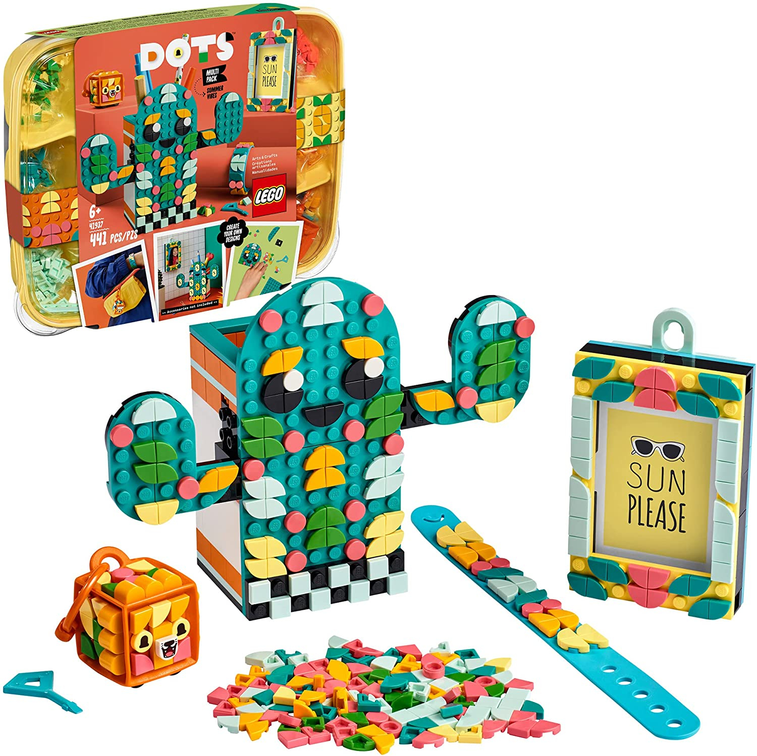 Foto 1 | Venta Internacional - Lego Dots Multi Pack - Vibras De Verano 41937 Kit De Decoración De Artesanía De Bricolaje