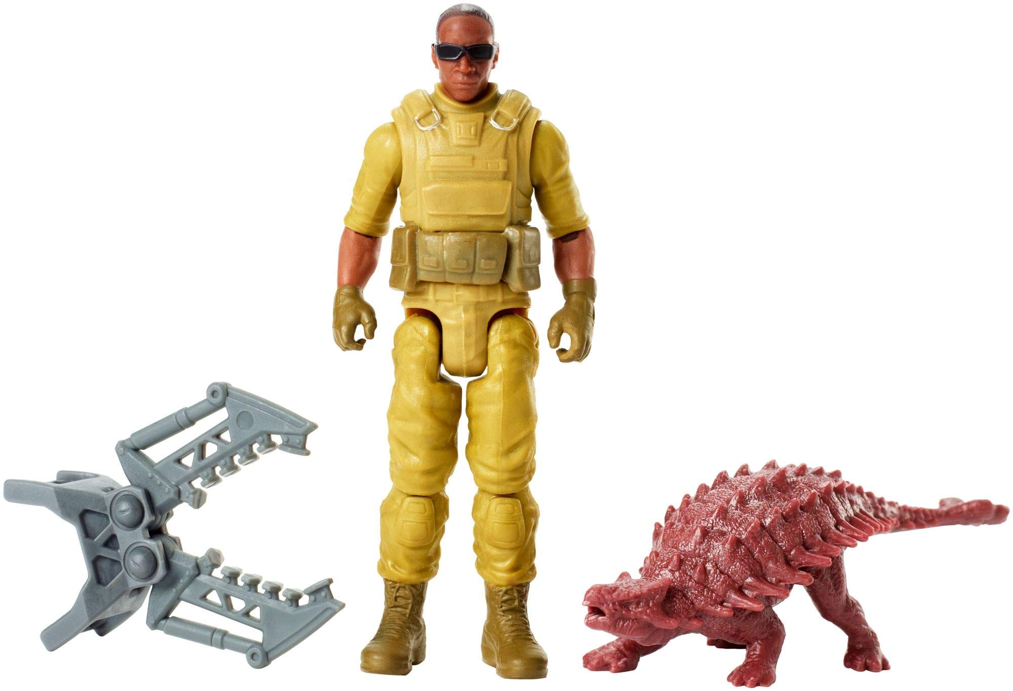 Venta Internacional - Mundo Jurasic Figura Básica Mercenario Y Anquilos