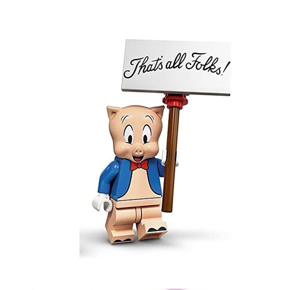 Foto 2 pulgar | Venta Internacional - Lego Looney Tunes Serie 1 Porky Pig Minifigura 71030