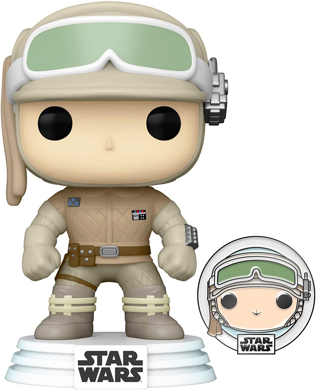 Venta Internacional - ¡funko Pop! Star Wars: Hoth Luke Skywalker Con Pin $771