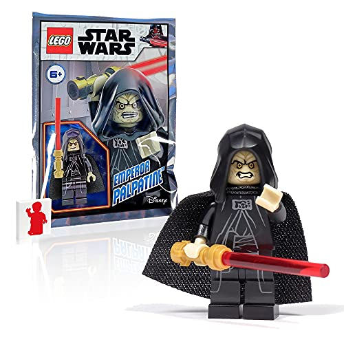 Venta Internacional - Minifigura Lego Star Wars - Emperador Palpatine (con Sable De Luz Rojo) Versión 2021
