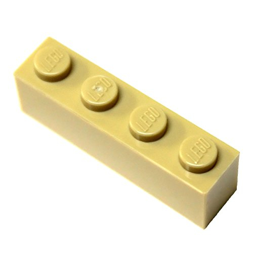 Foto 2 pulgar | Venta Internacional - Lego Partes Y Piezas: Tan (amarillo Ladrillo) 1x4 Ladrillo X50