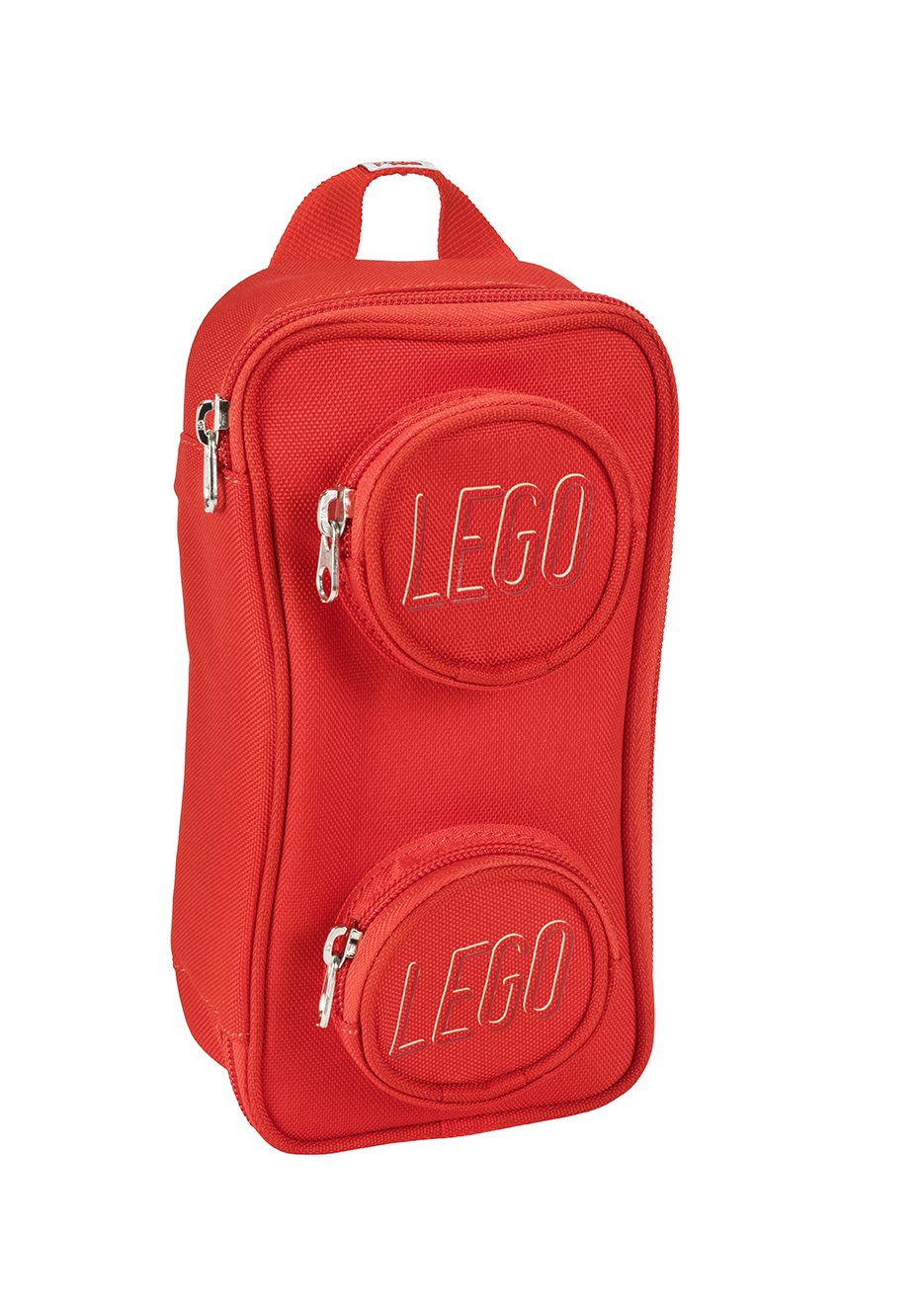 Foto 2 pulgar | Venta Internacional - Lego Brick Pouch - Red