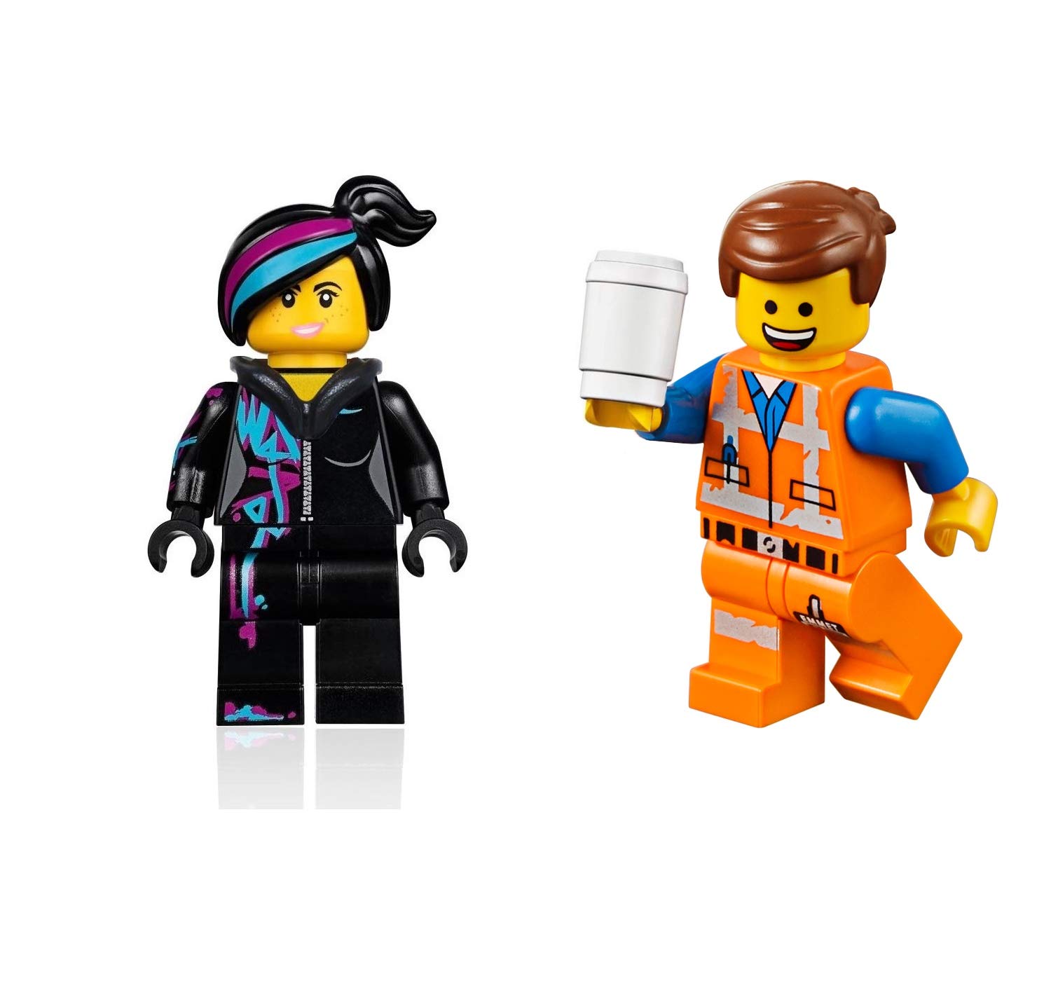 Foto 2 pulgar | Venta Internacional- Lego Movie Emmet & Wyldstyle Minifigurates Set