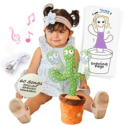Foto 1 | Venta Internacional - Mimoji Cactus Bailarínpara Bebé Cactus Mímico Con Numerosas Canciones Populares