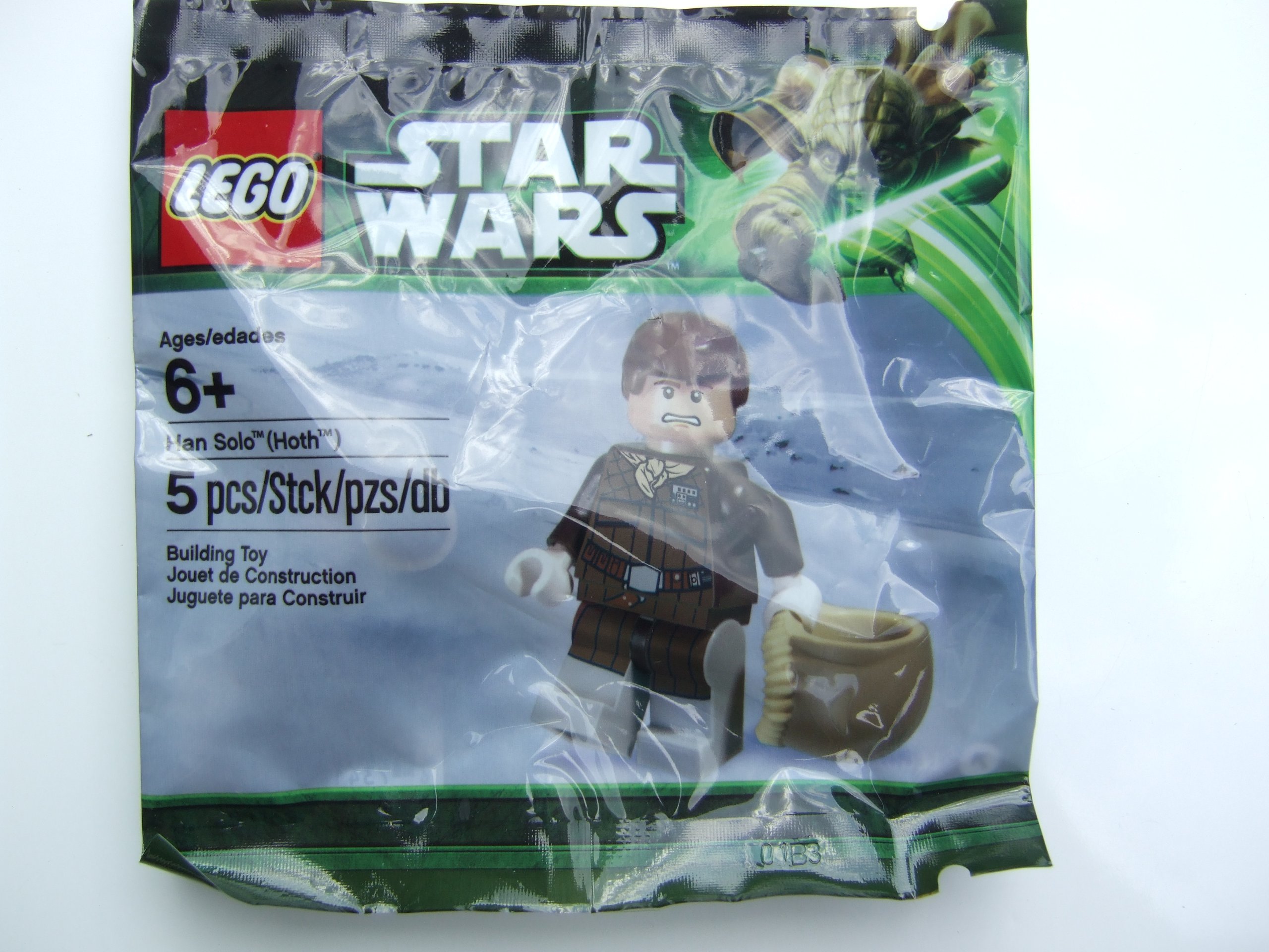 Venta Internacional Lego Star Wars Han Solo Hoth Promo 2013 Minifigura Exclusiva