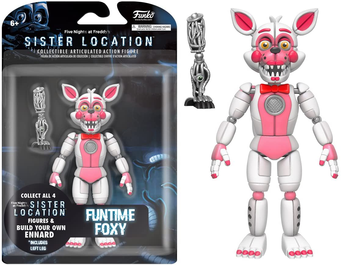 Foto 2 pulgar | Venta Internacional - Funko Five Nights At Freddy's Funtime Foxy Articulada Figura De Acción, 5 ''