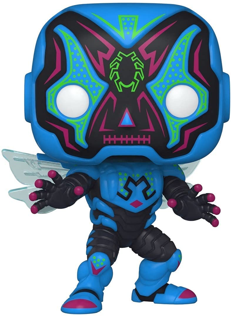 Foto 2 pulgar | Venta Internacional - Funko Pop Dc Super Heroes Blue Beetle #410 Brillan En La Oscuridad Exclusivo De Gamestop