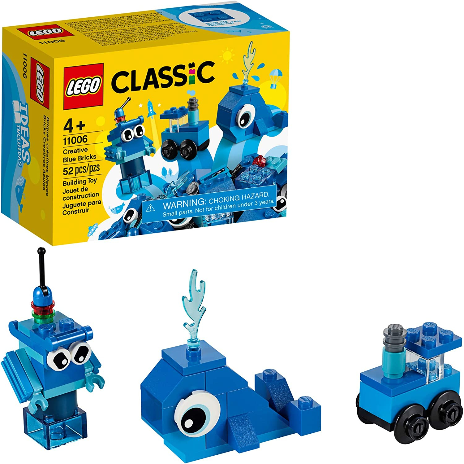 Foto 1 | Venta Internacional - Lego Classic Creative Blue Bricks 11006 Juguete De Juguete Para Niños Con Ladrillos Azules