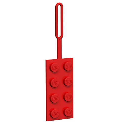 Foto 2 pulgar | Venta Internacional - Lego Santoki Etiquetas De Equipaje, Etiqueta De Bolsa - Rojo, 1 Recuento