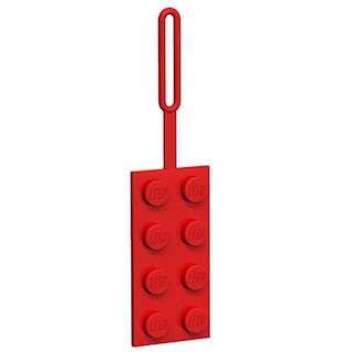 Foto 1 | Venta Internacional - Lego Santoki Etiquetas De Equipaje, Etiqueta De Bolsa - Rojo, 1 Recuento
