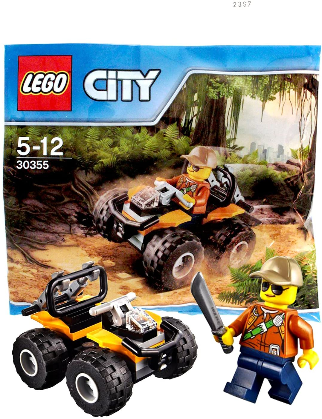 Foto 2 pulgar | Venta Internacional - Lego City Jungle 30355 Atv Car With Minifigure 2017 (polybag) - Edades 4 Up