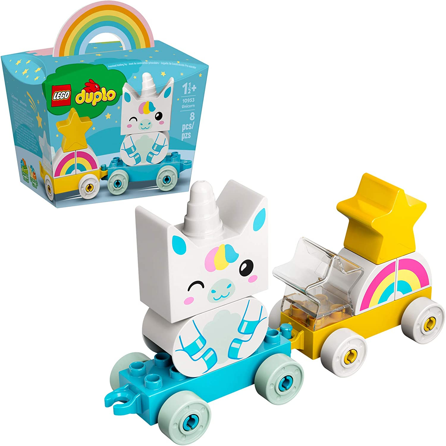 Venta Internacional - Lego Duplo Mi Primer Unicornio 10953 Unicornio Pull -along Para Niños Pequeños