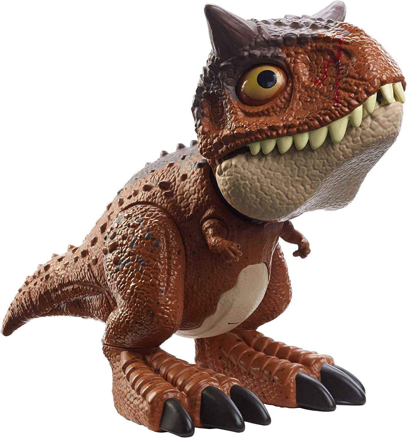 Venta Internacional - Jurassic World Camp Cretácico Chompin' Carnotaurus Toro - Figura De Acción De Dinosaurio