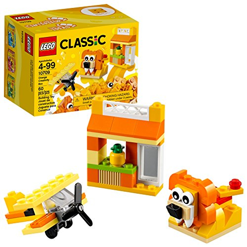 Foto 2 pulgar | Venta Internacional - Lego Classic Orange Creativity Box 10709 Kit De Construcción