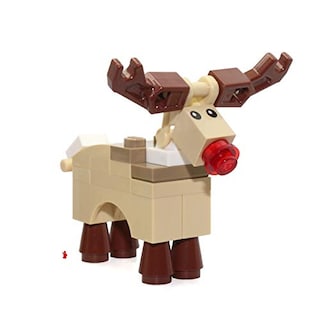 Foto 1 | Venta Internacional - Lego Holiday Minifigure Animal - Renos (rudolph Con Nariz Roja) 10245