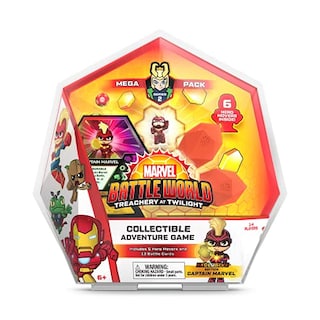 Foto 1 | Venta Internacional - Marvel Battleworld: Mega Pack De Traición De La Serie 2 En Crepúsculo - Capitán Marvel (traje