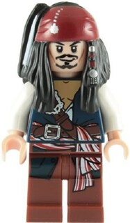 Foto 1 | Venta Internacional - Lego Piratas Del Caribe: Capitán Jack Sparrow Minifigure