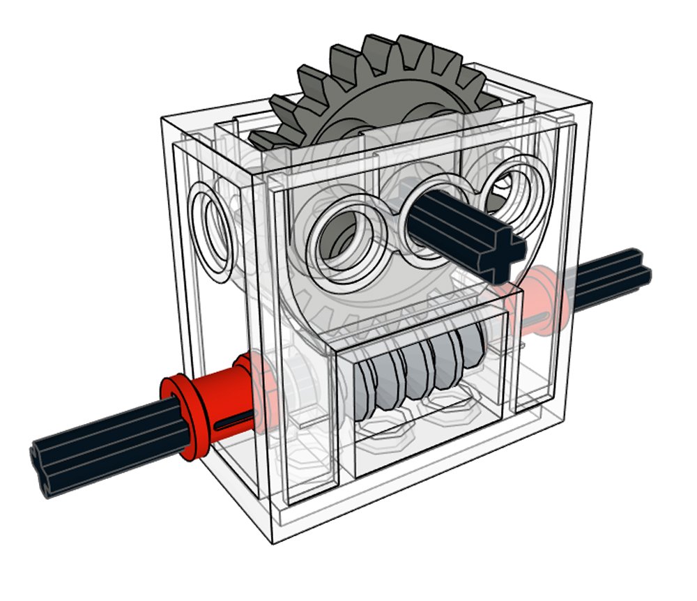 Venta Internacional - Lego Technic Complete Gearbox