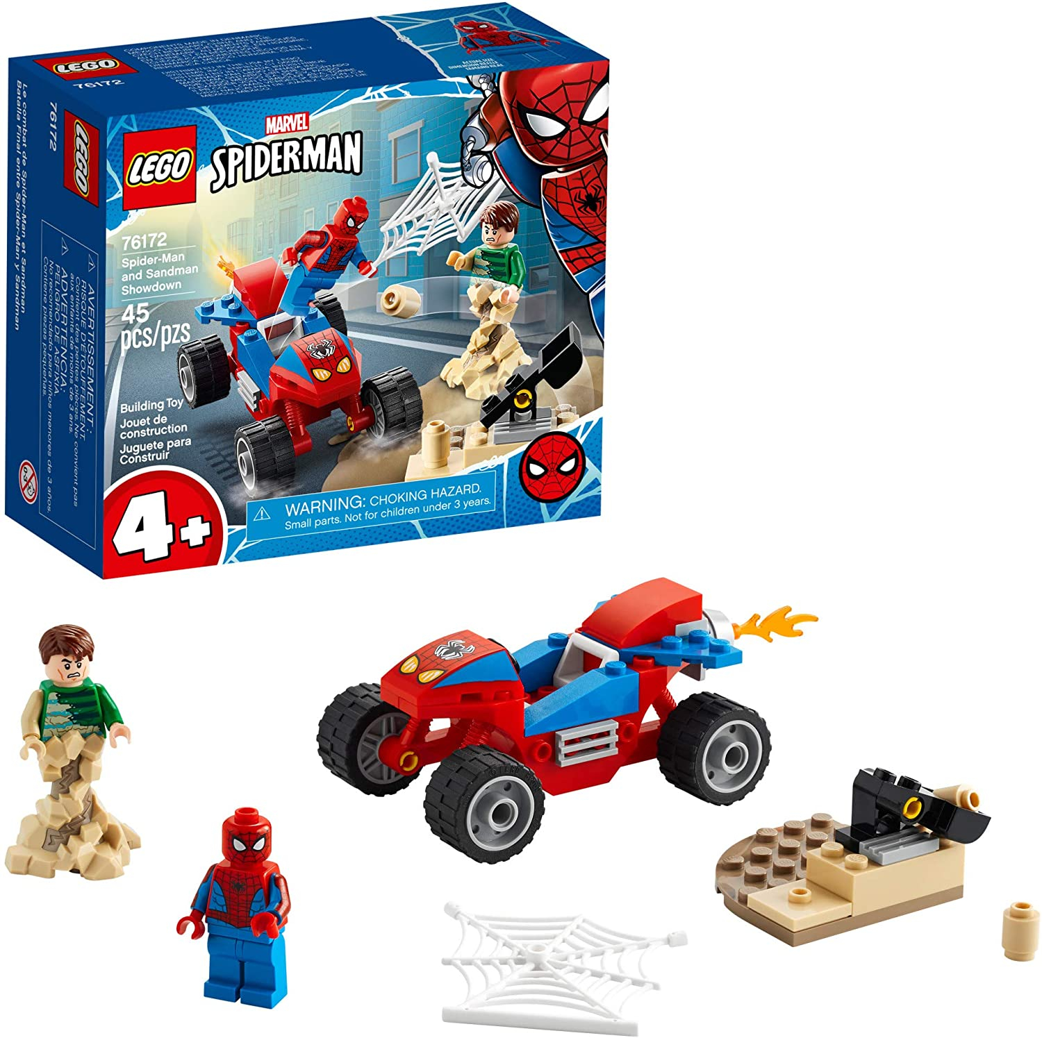 Venta Internacional - Lego Marvel Spider-man: Spider-man And Sandman Showdown 76172 Juguete De Construcción Colecciona