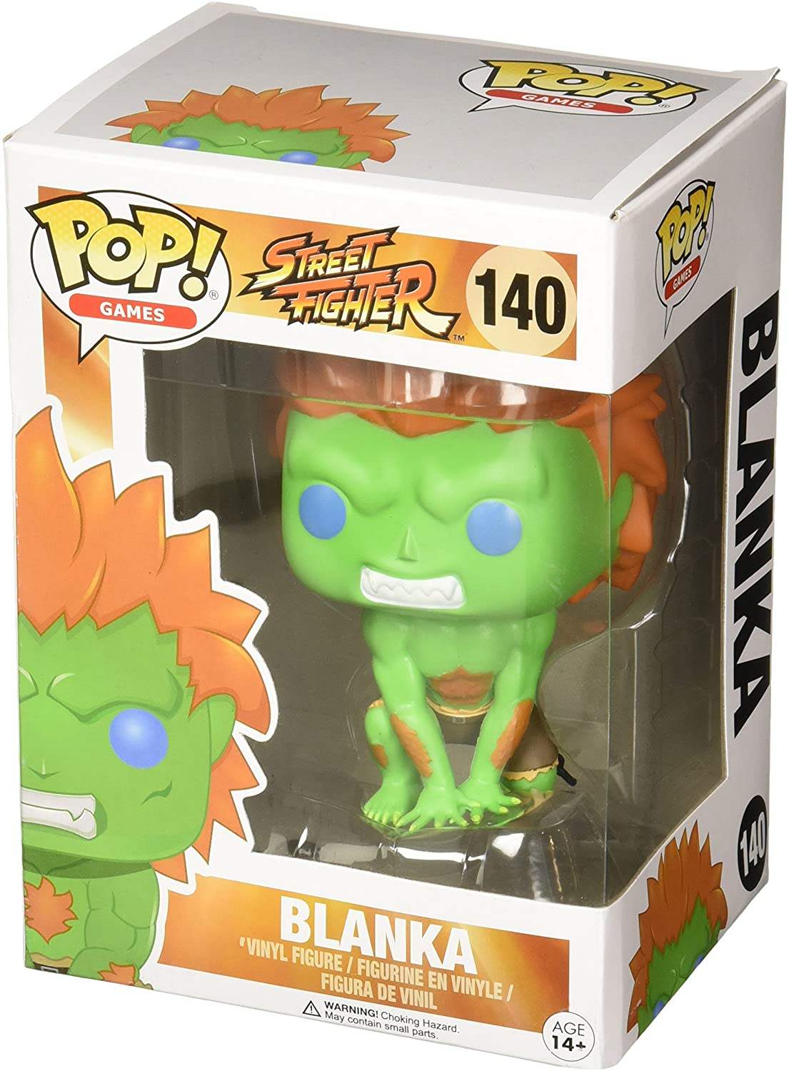 Venta Internacional - Figura De Los Juegos Pop De Funko Street Fighter Blanka