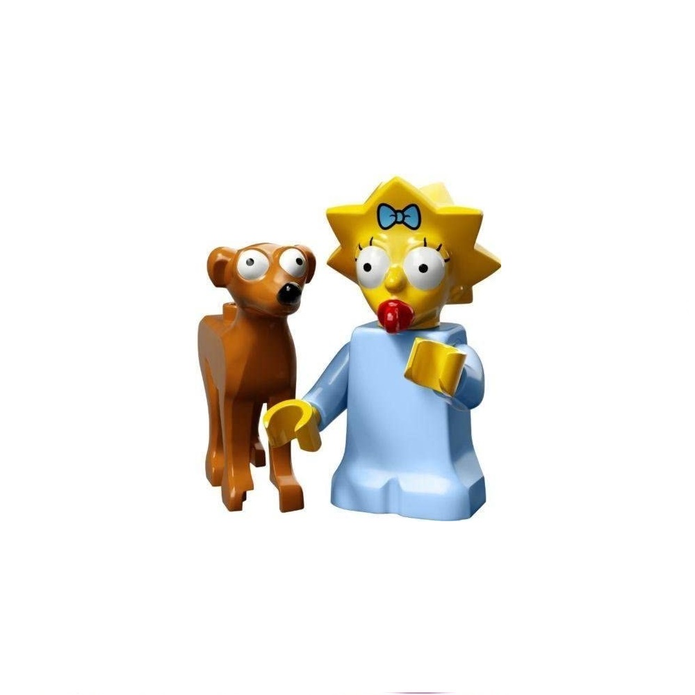 Venta Internacional - Lego Simpsons Series 2 Elige Tu Figura 71009 (maggie Con El Pequeño Ayudante De Santa)