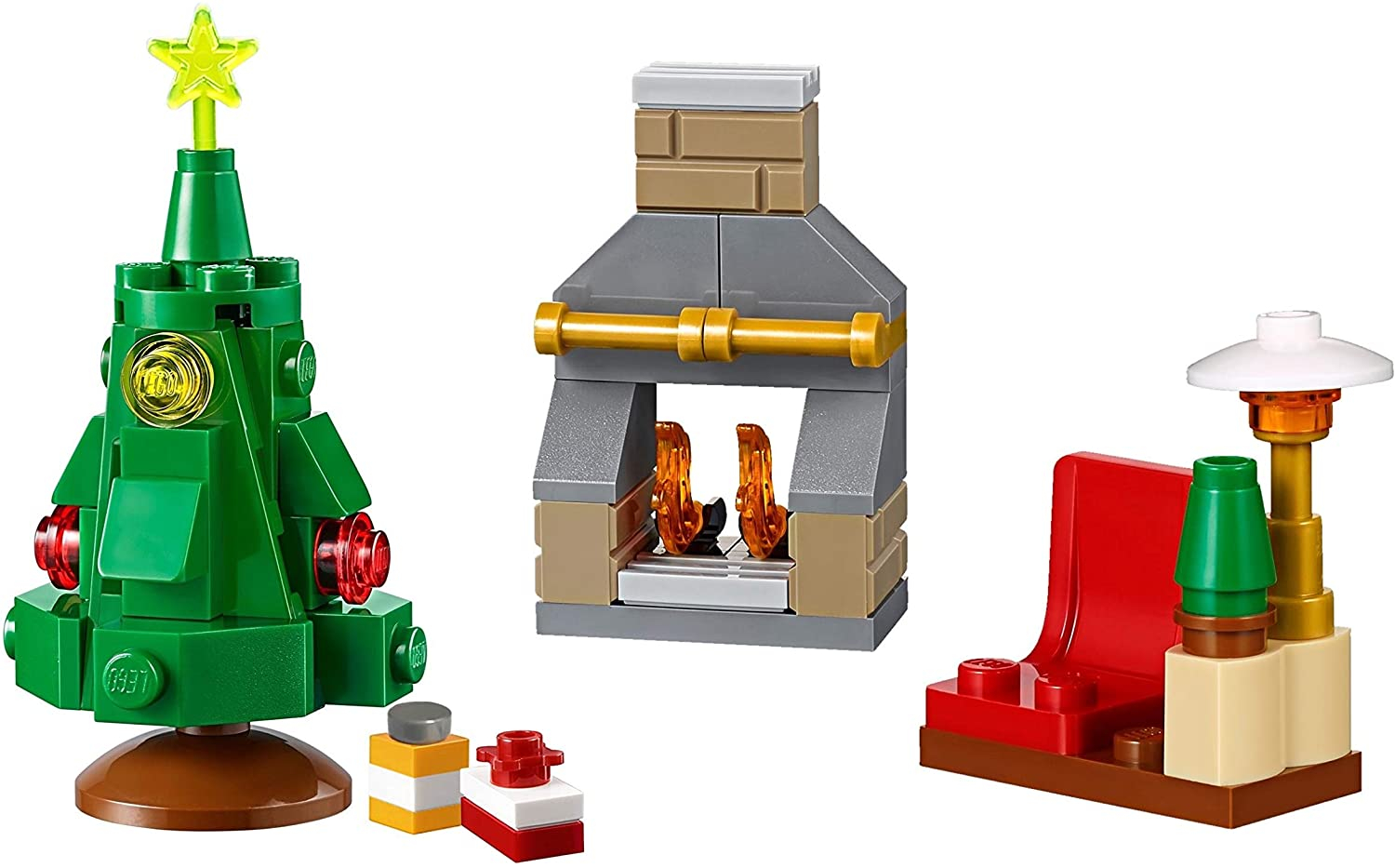 Venta Internacional - Lego Holiday Mini Build Set - Sala De Estar Con Árbol De Navidad (calendario De Adviento 60155)