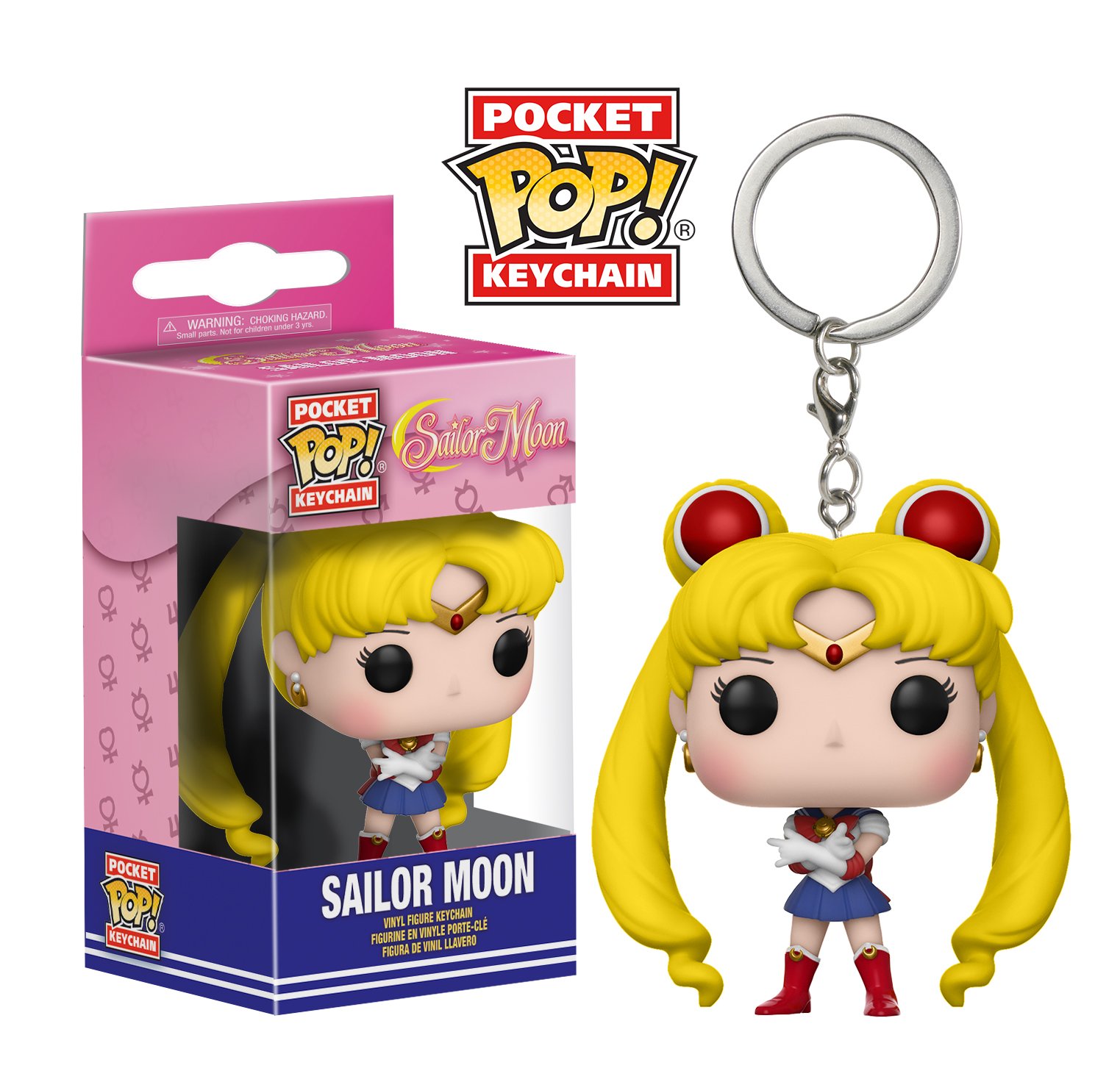 Foto 2 pulgar | Venta Internacional - Funko Pop Llavero: Sailor Moon - Llavero Coleccionable Sailor Moon
