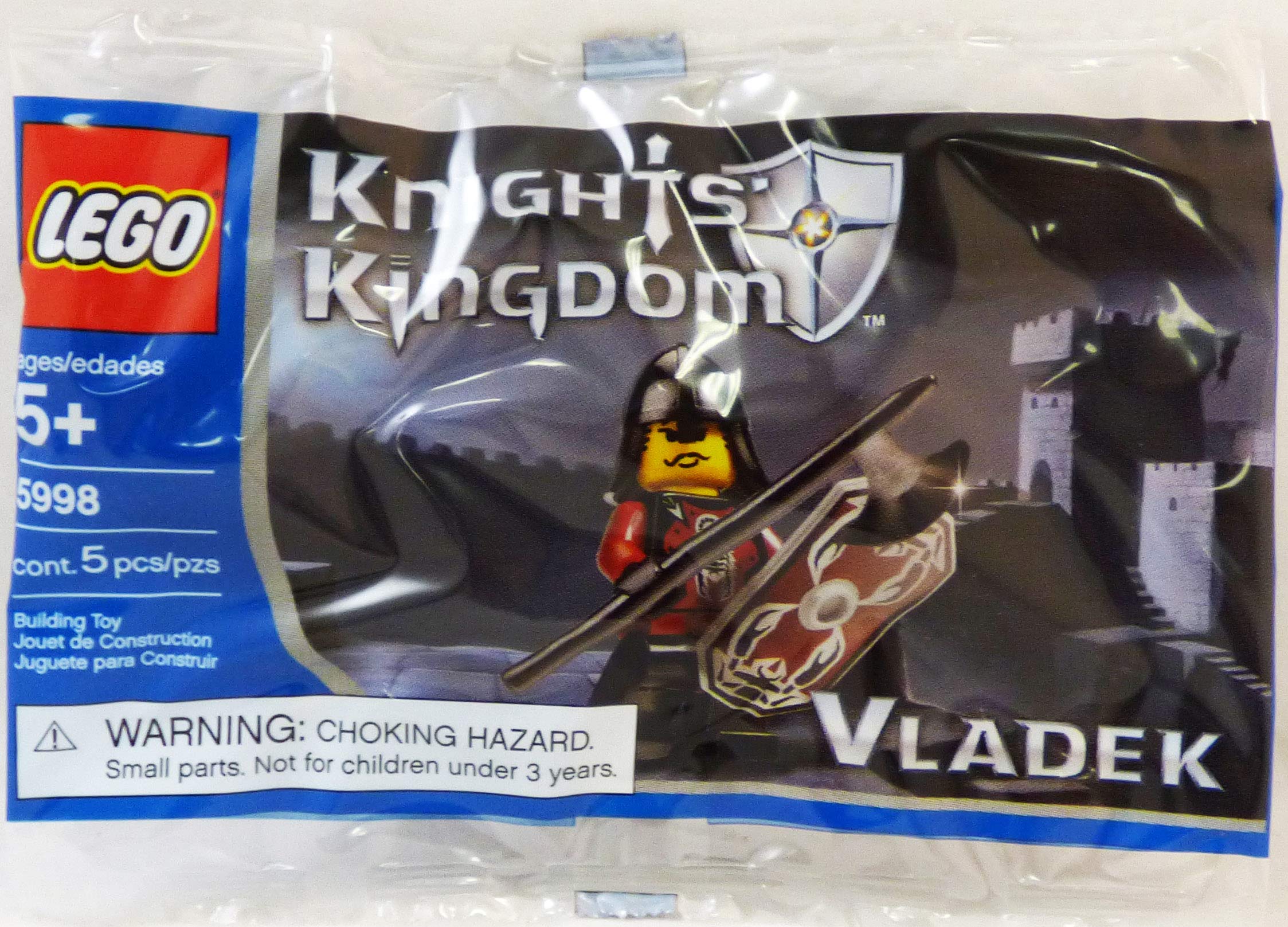 Foto 2 pulgar | Venta Internacional - Lego Knights Kingdom Mini Figura Set #5998 Vladek