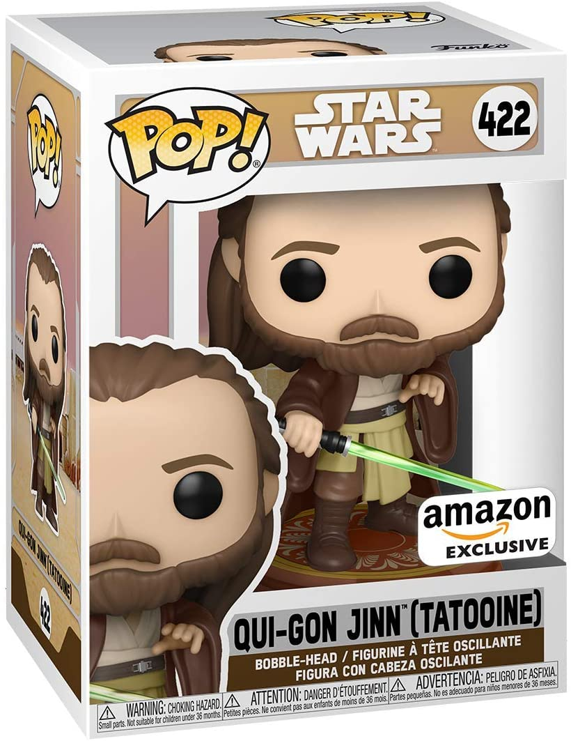 Foto 2 pulgar | Venta Internacional - Funko Pop! Star Wars: Al Través De La Galaxia - Qui -gon Jinn (tattooine)