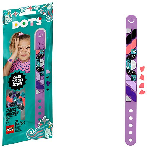 Foto 2 pulgar | Venta Internacional - Lego Dots Brazalete De Unicornio Brillante - Kit De Manualidades Para Niños  (33 Piezas)