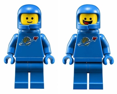 Foto 1 | Venta Internacional - Lego Película Benny 1980 Something Space Guy Minifigura