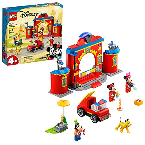 Venta Internacional - Lego Disney Mickey And Friendslego - Kit De Construcción De Camión De Bomberos Y Estación
